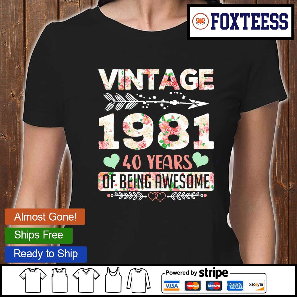 1981 ladies t shirt