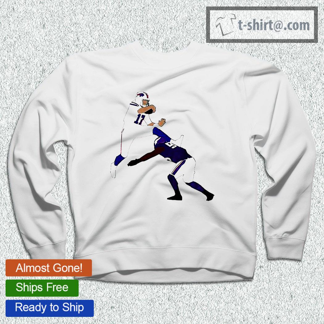 Josh Allen hurdle Buffalo bills NFL T-shirt, hoodie, sweater, long sleeve  and tank top