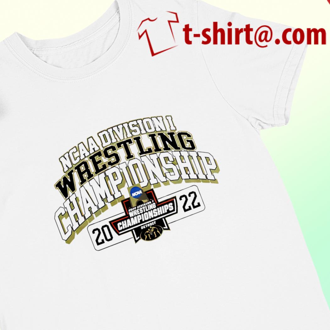 Ncaa Division I Wrestling Championship 2022 Detroit logo T-shirt – T ...