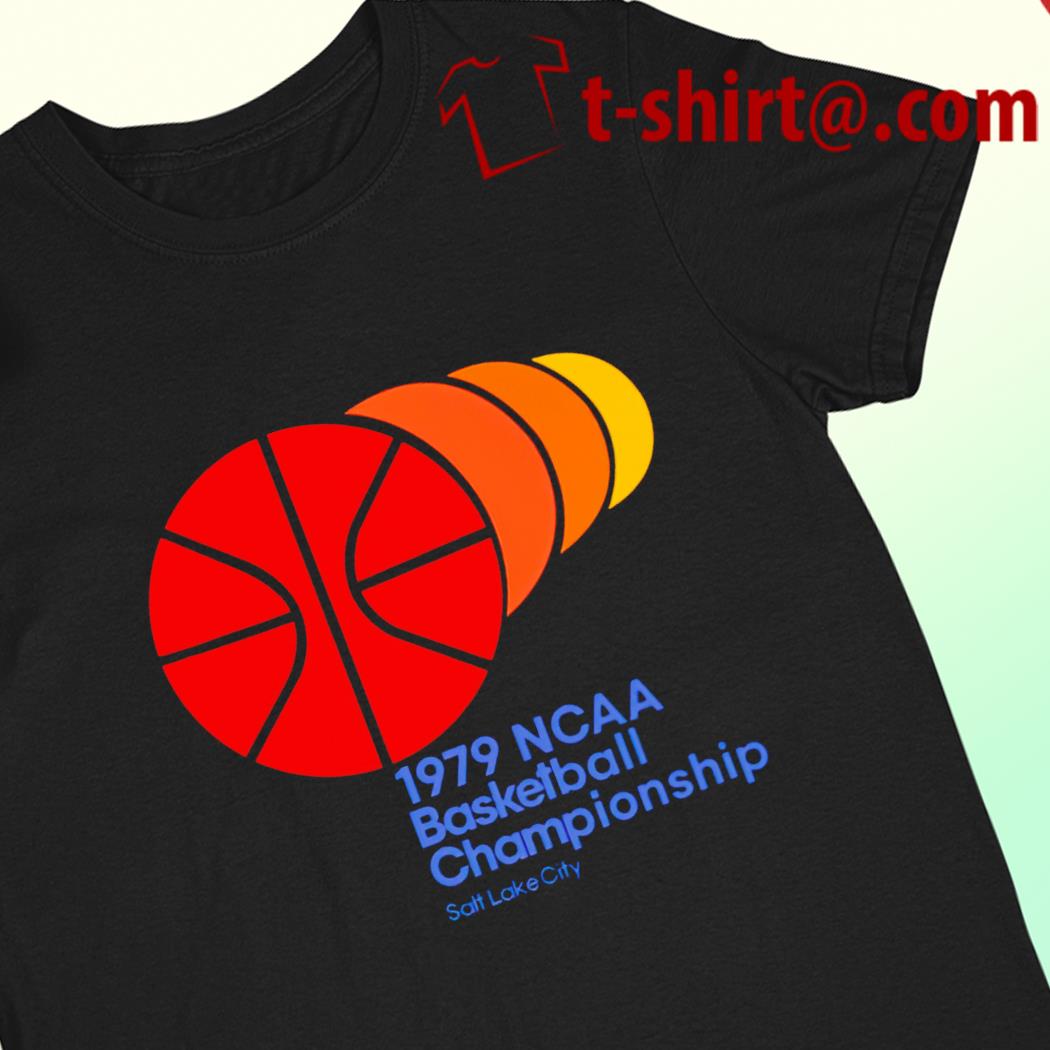1979 Ncaa Salt Lake City Basketball Championship Retro T Shirt