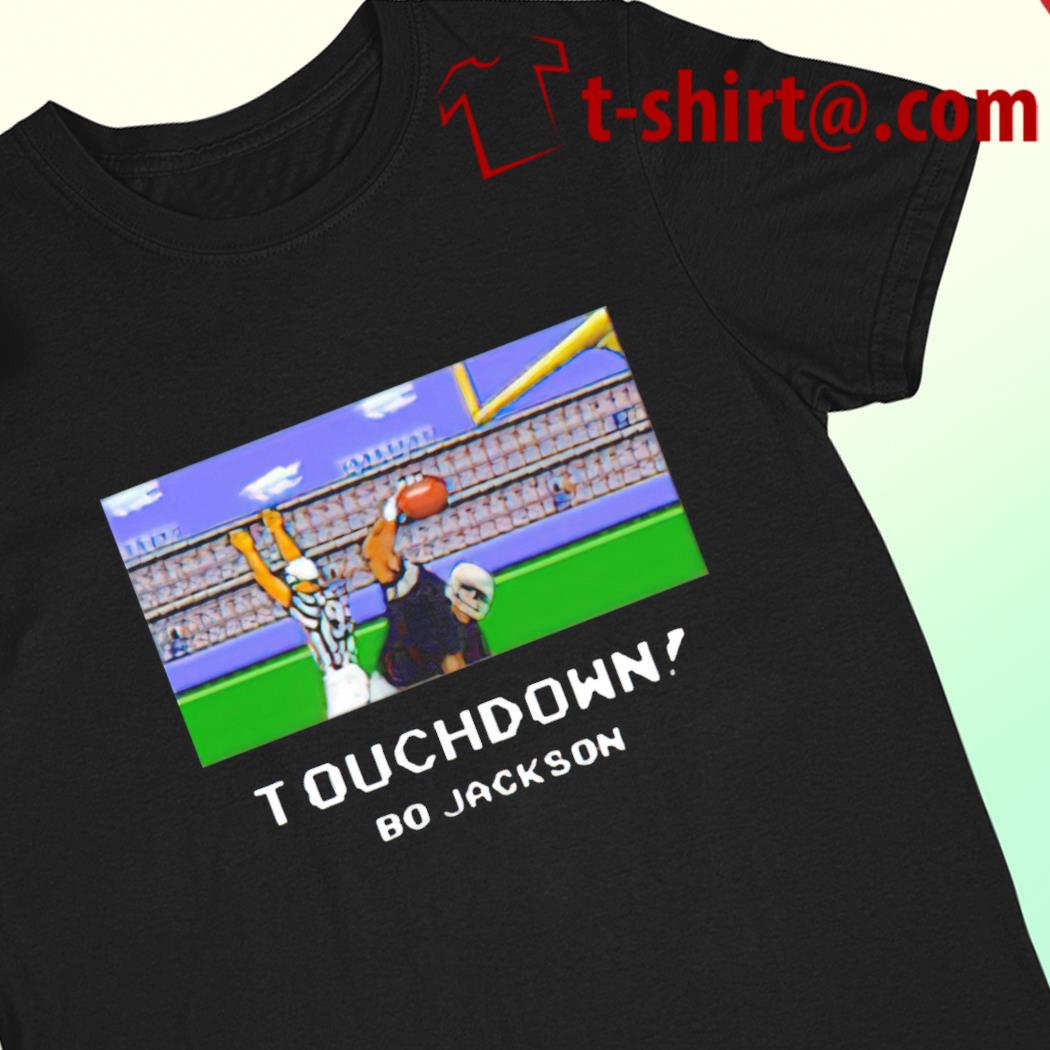 Bo Jackson Touchdown funny T-shirt