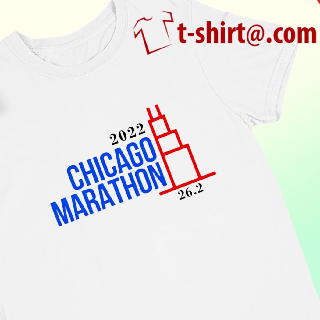 Chicago Marathon 2022 logo T-shirt