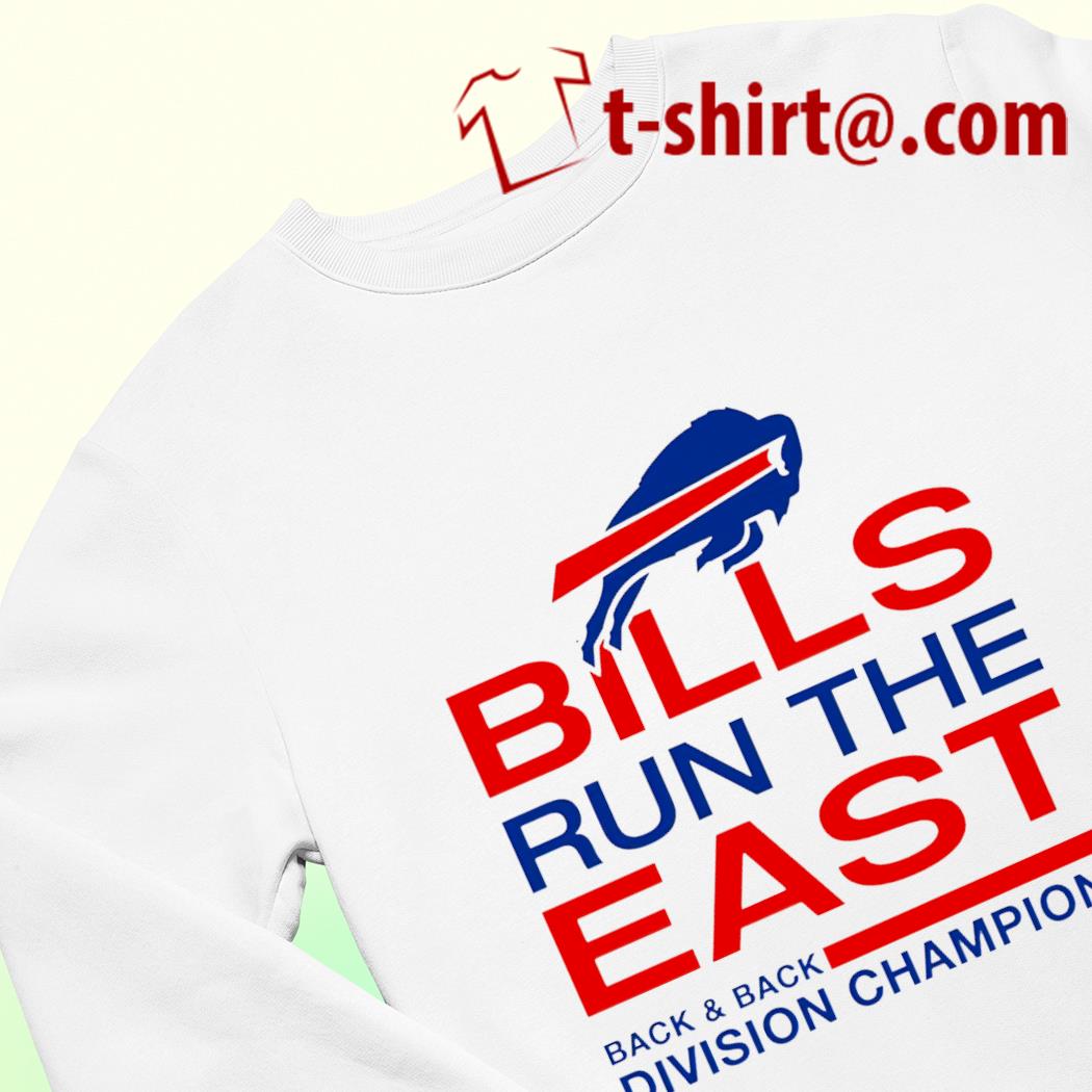 Bills run the east back and back division Champions logo T-shirt – T-Shirts