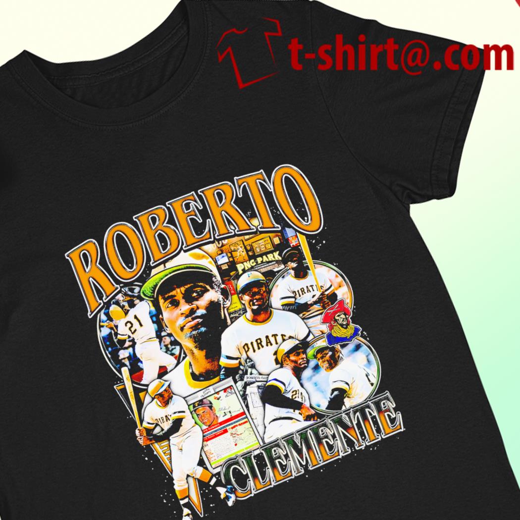 Roberto Clemente 21 Pittsburgh Pirates baseball player Vintage shirt,  hoodie, sweater, long sleeve and tank top