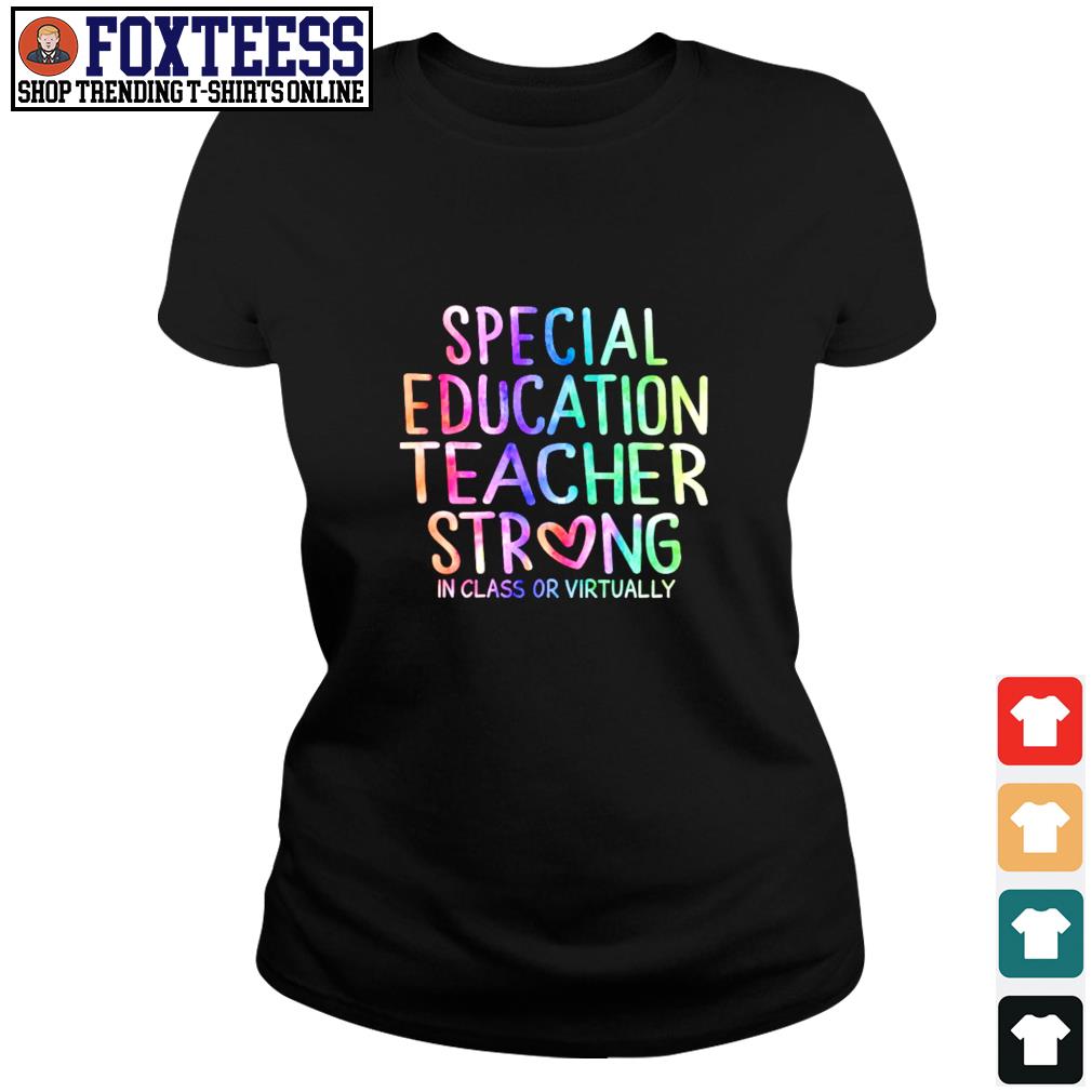 teacher strong t shirt