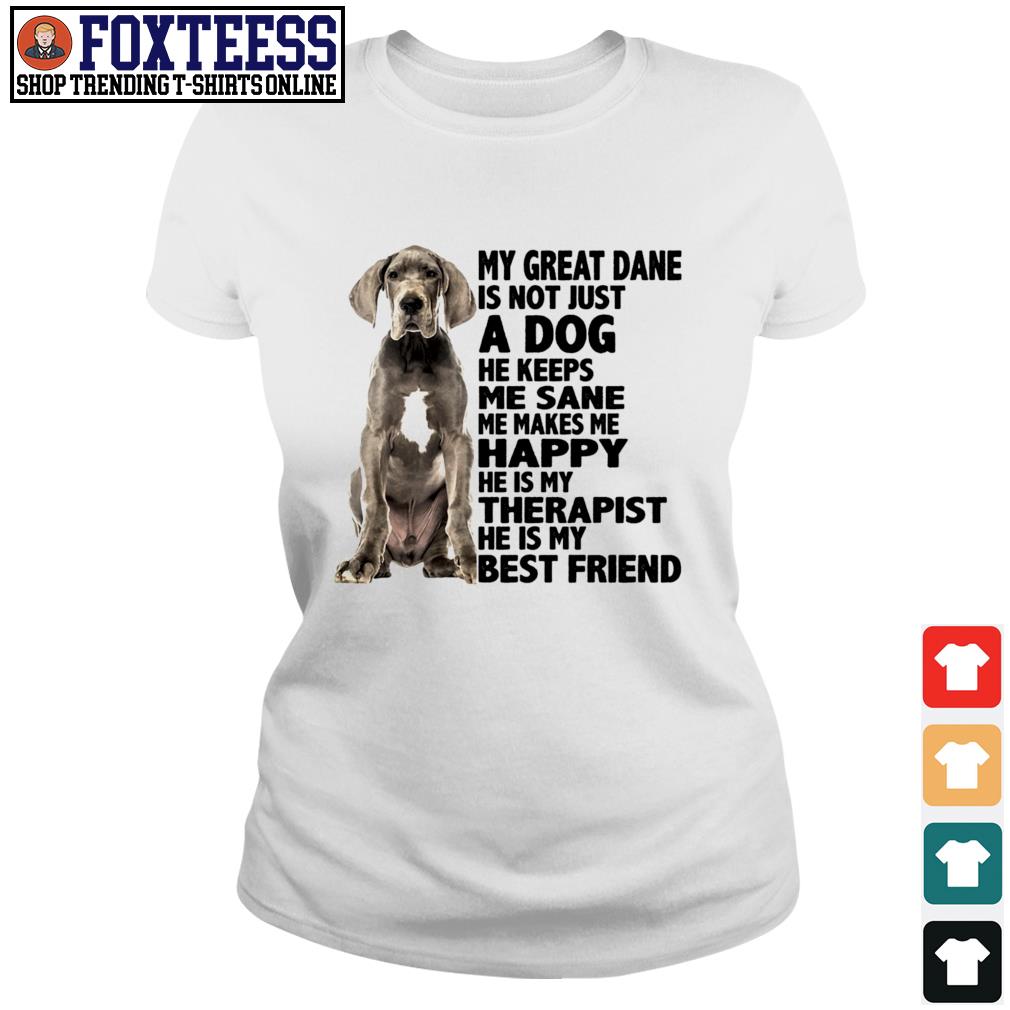 I love my great dane dog puppy t-shirt