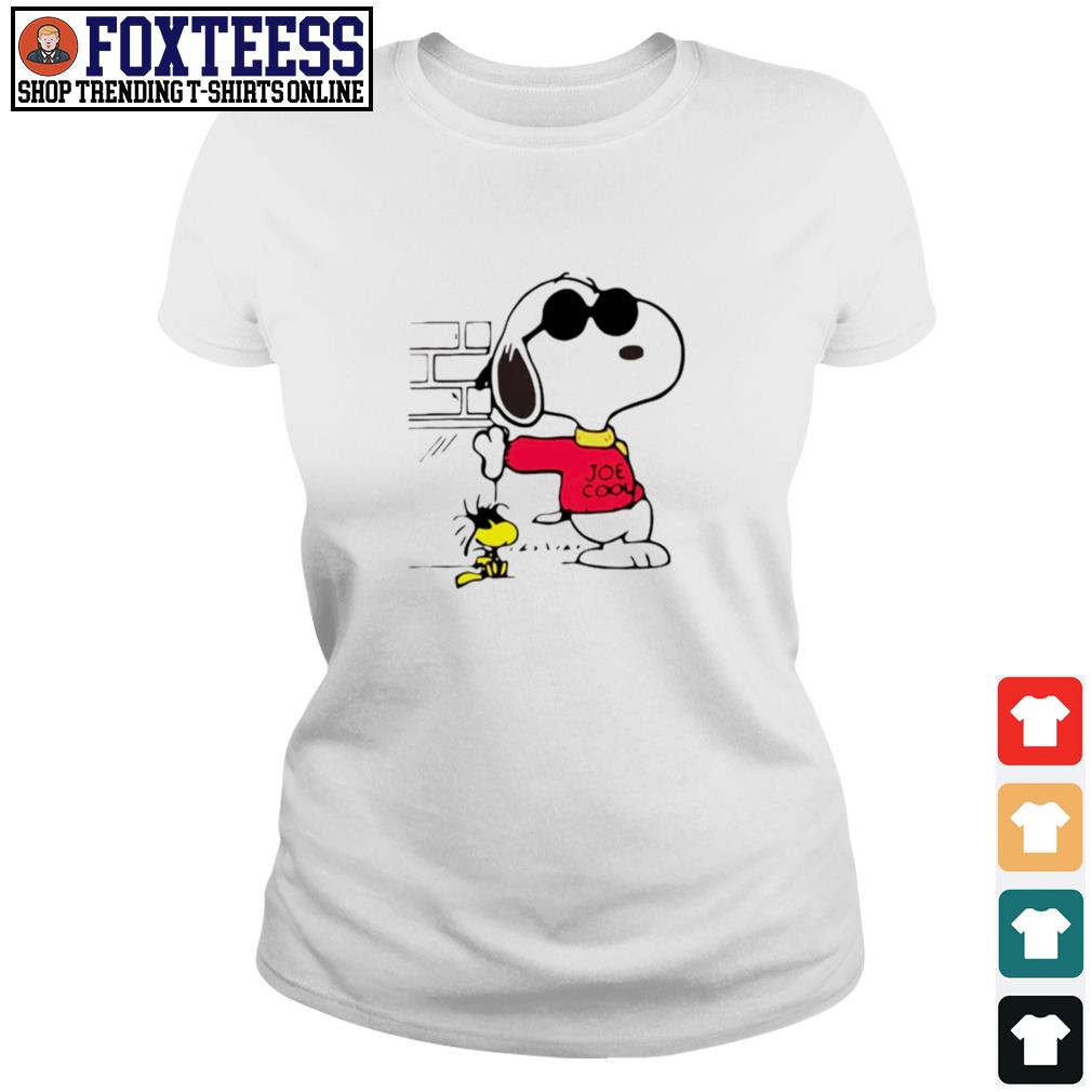 Snoopy Joe Cool And Woodstock Shirt T Shirts Foxtees Premium Fashion T Shirts Hoodie